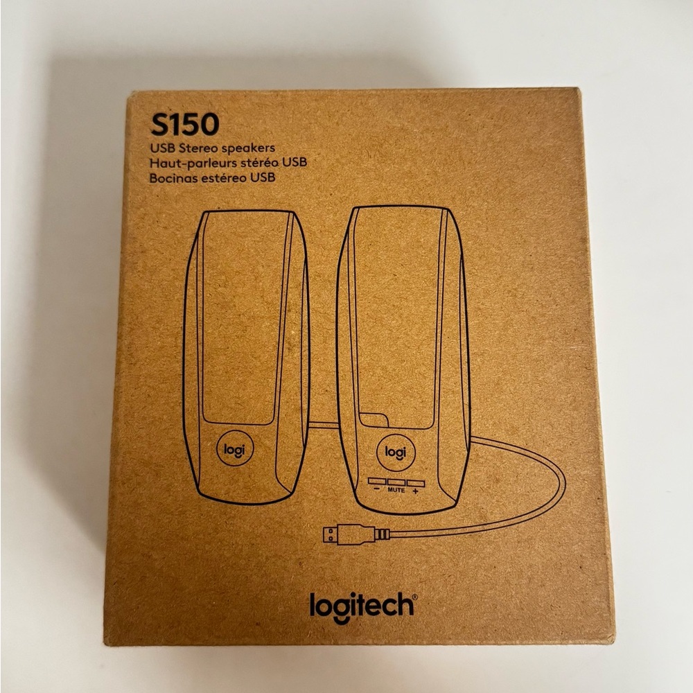 Logitech S150 USB Stereo Speakers BRAND NEW